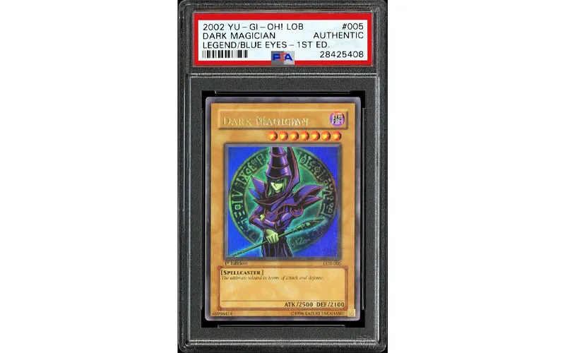 2002 Legend of Blue Eyes Dark Magician (1st Edition)