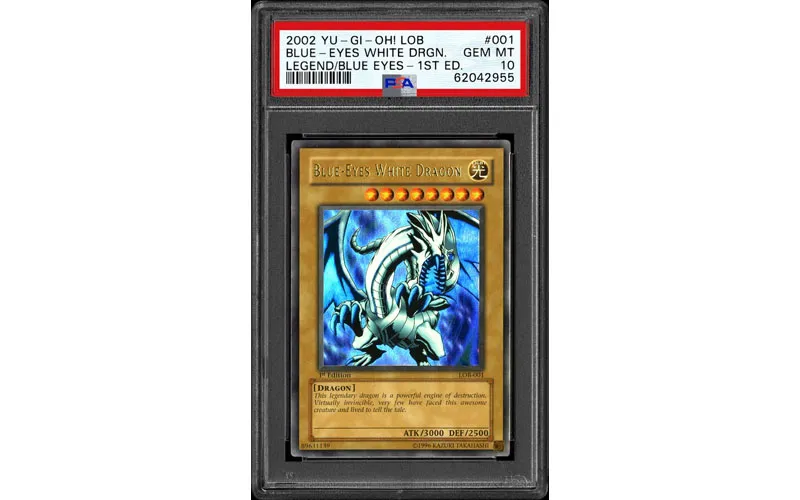 2002 LOB Blue - Eyes White Dragon (1st Edition)