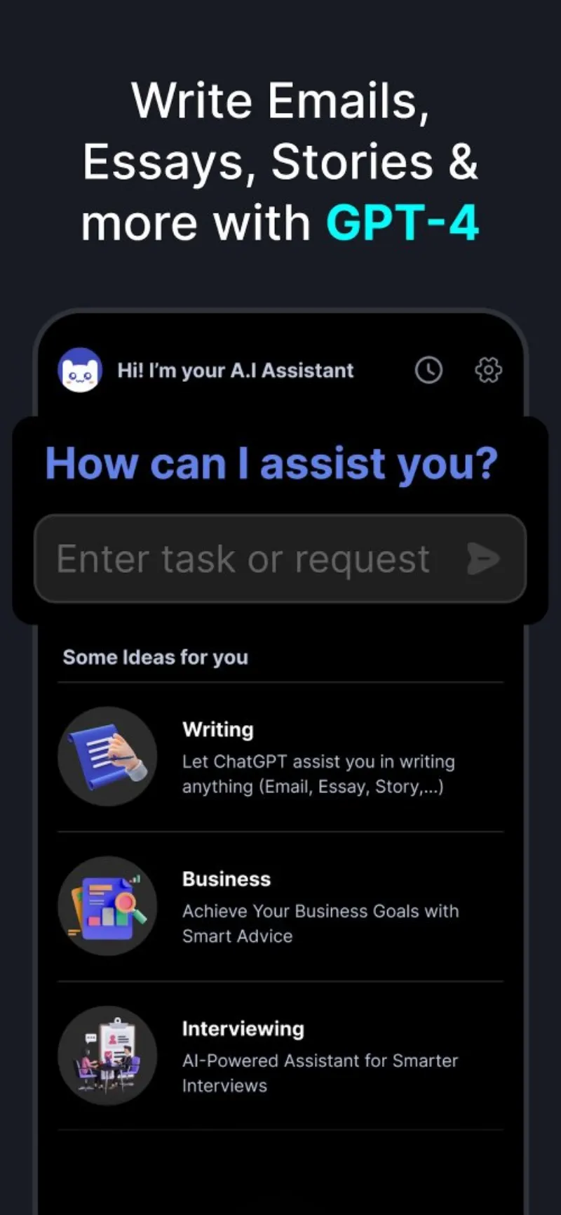 AI Chat Open Assistant Chatbot