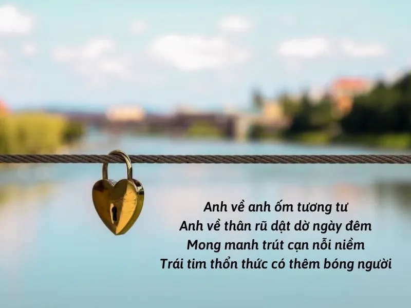 Bài thơ tình yêu lãng mạn