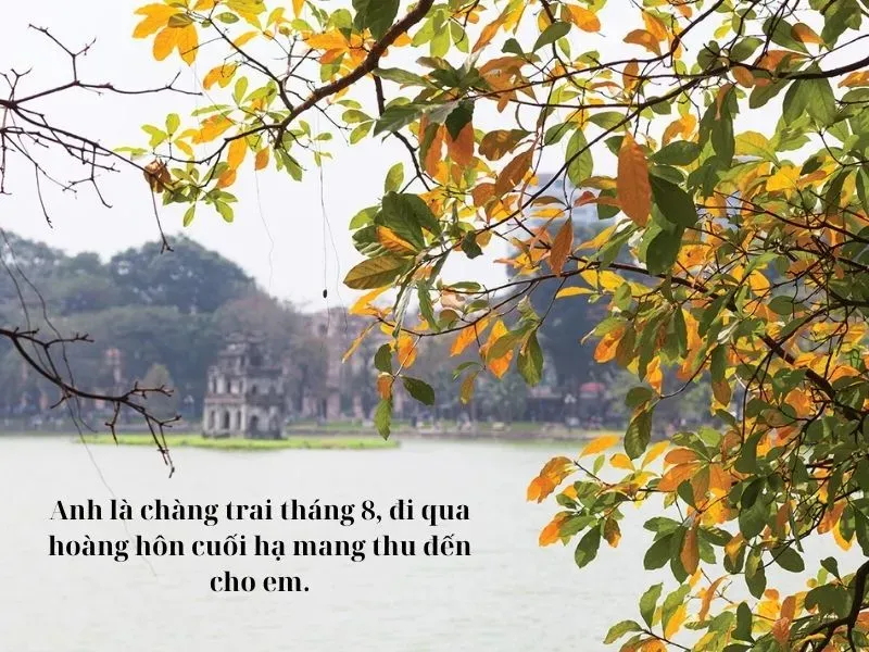 Cô gái mùa thu dịu dàng