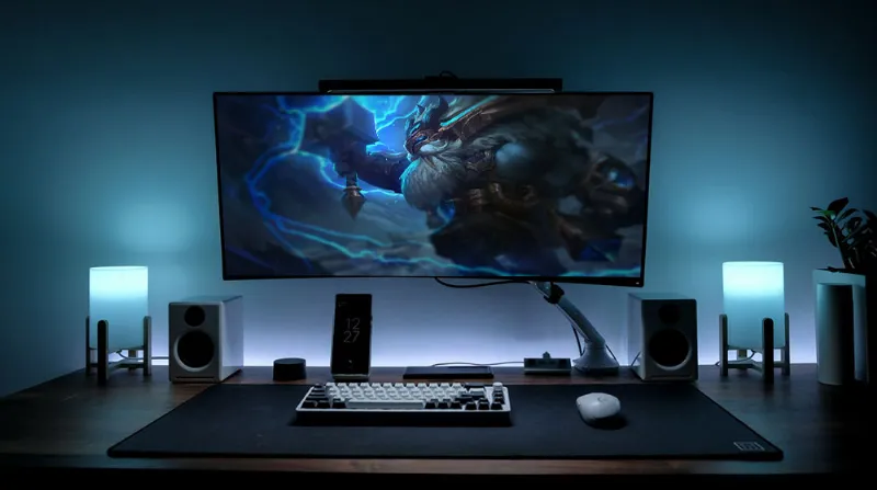 gaming setup ornn