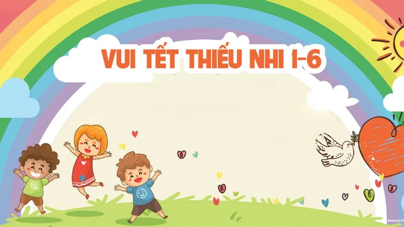 Trẻ em vui chơi trong ngày Quốc tế Thiếu nhi