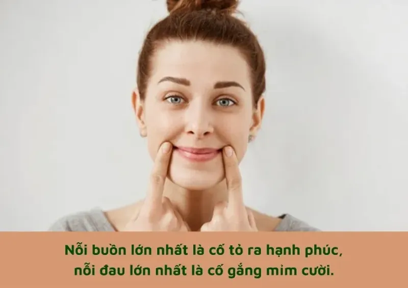 Cô gái buồn bã